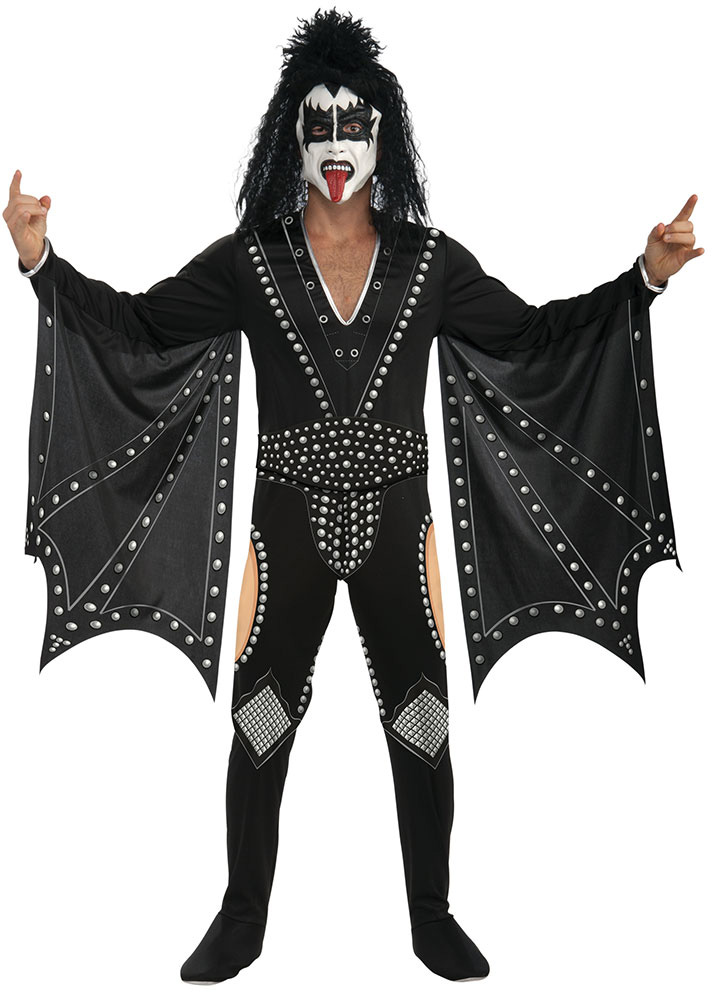 The Demon Kiss Music Band Licensed Adult Medium Costume Fancy Dress eBay